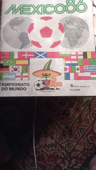 Caderneta México 86