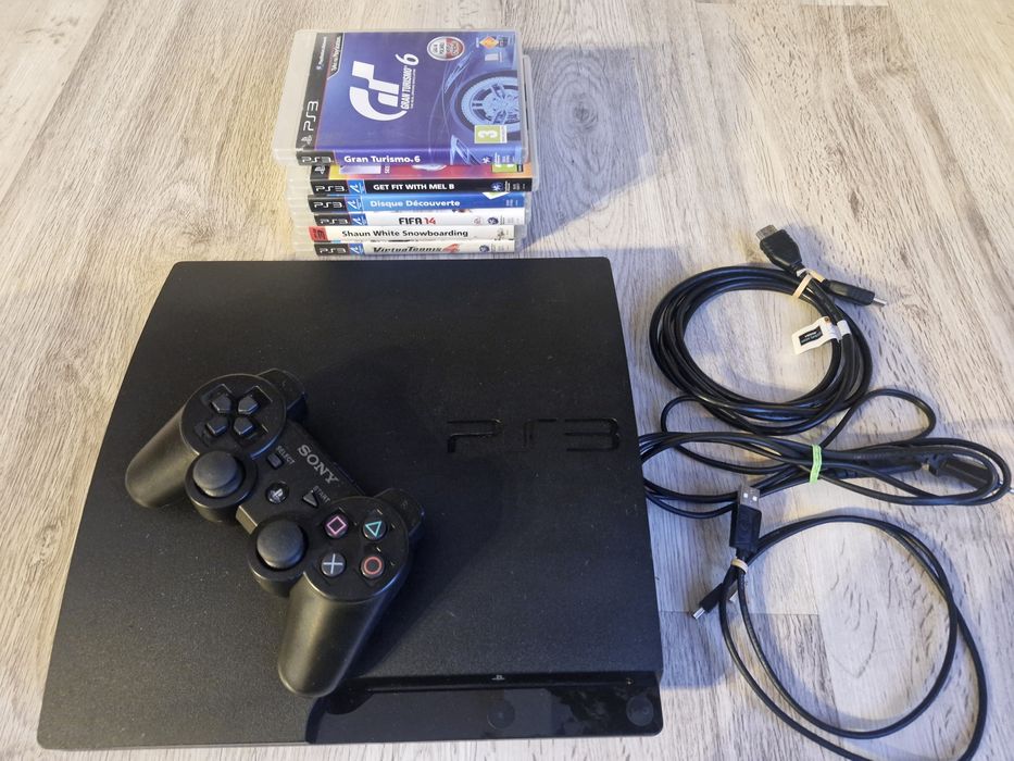 Konsola Sony PlayStation 3 Slim 320Gb + Gry