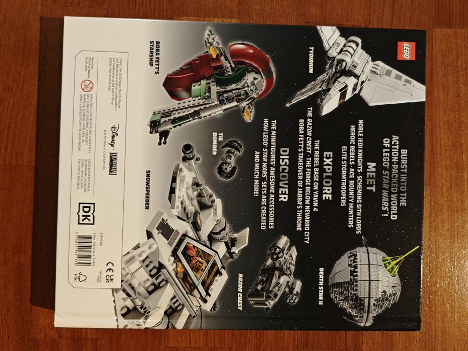 Livro Lego Star Wars Visual dictionary inclui Darth Maul
