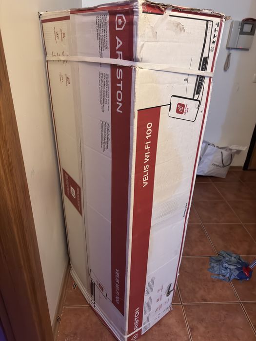 Termoacumulador Ariston Velis PRO WIFI 100 litros G+ novo na caixa