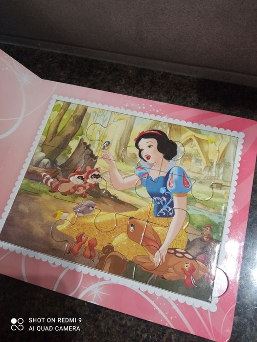 Puzzle puzzlowa książeczka księżniczki Disney