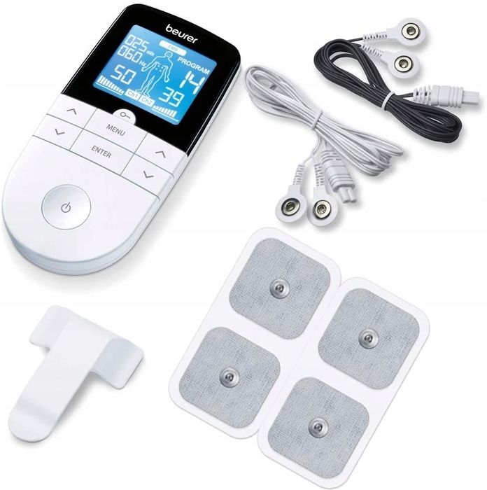 outlet urządzenie do elektrostymulacji mięśni beurer em 49 tens/ems lcd