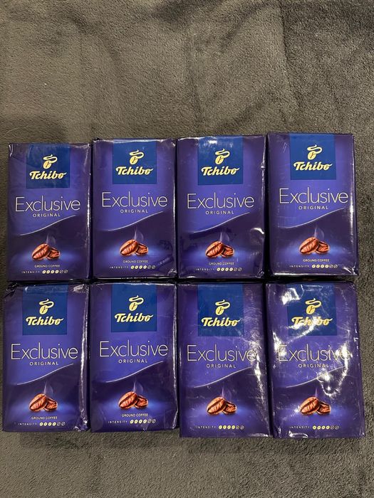 Tchibo Exlusive - 8kg  32 opakowania 250g