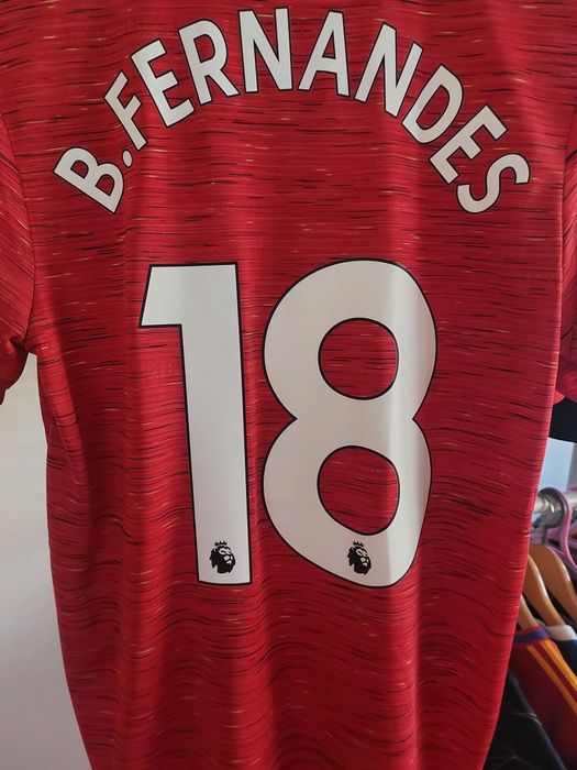 Camisola Oficial Adidas Manchestar United B.Fernandes 18