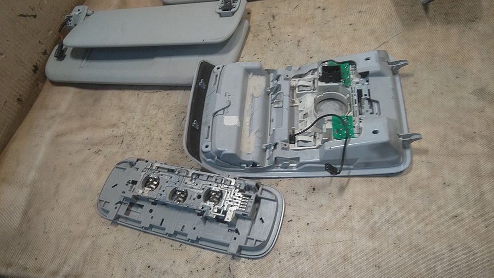 ) Passat B6 osłony przeciwsłoneczne lampka kabiny lusterko wsteczne