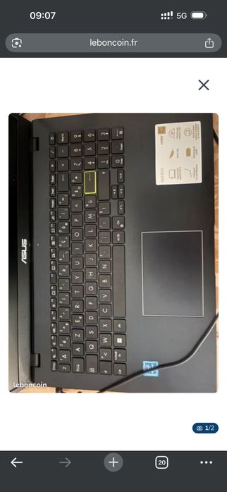 Portátil Asus E510