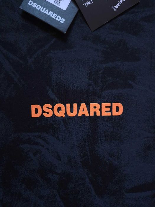 Dsquared2 T-shirt L XL 3XL Czarny Męski
