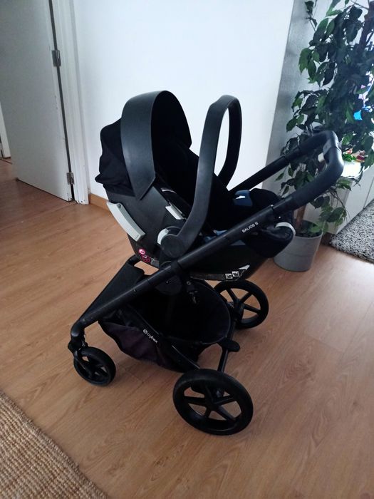 Carrinho Cybex Balios S com ovo e isofix