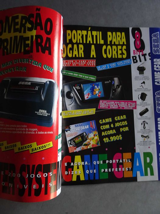 Catálogo novidades Sega 94 - Benvindo ao próximo nível