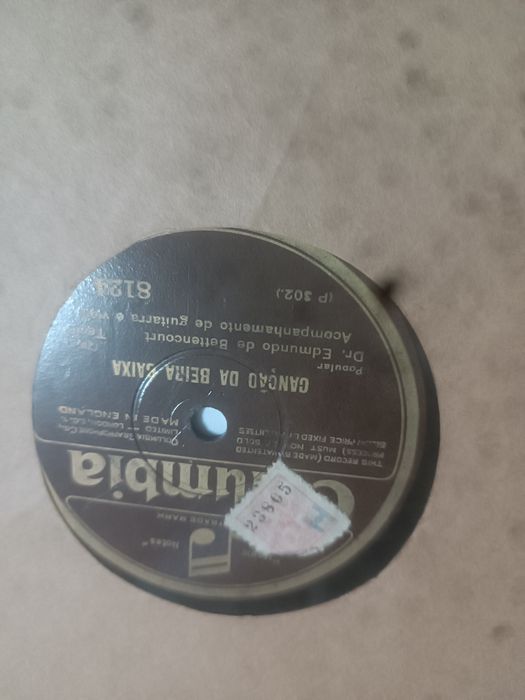 Discos Vinil Fado Coimbra 45r, 33r e 78r
