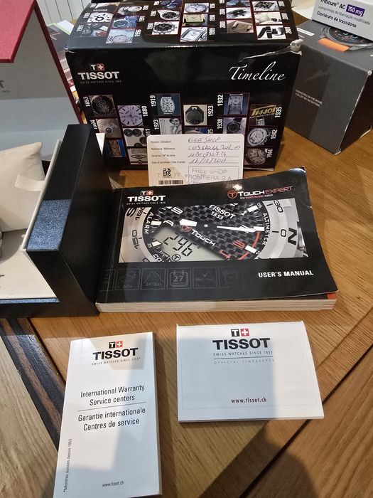 Tissot t touch expert titanium