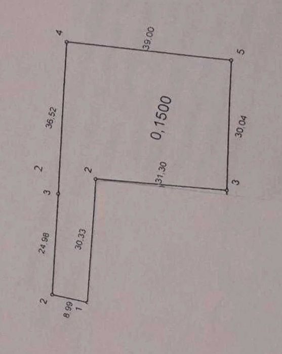 Ділянка 15 соток ПІД ЗАБУДОВУ. 25000$