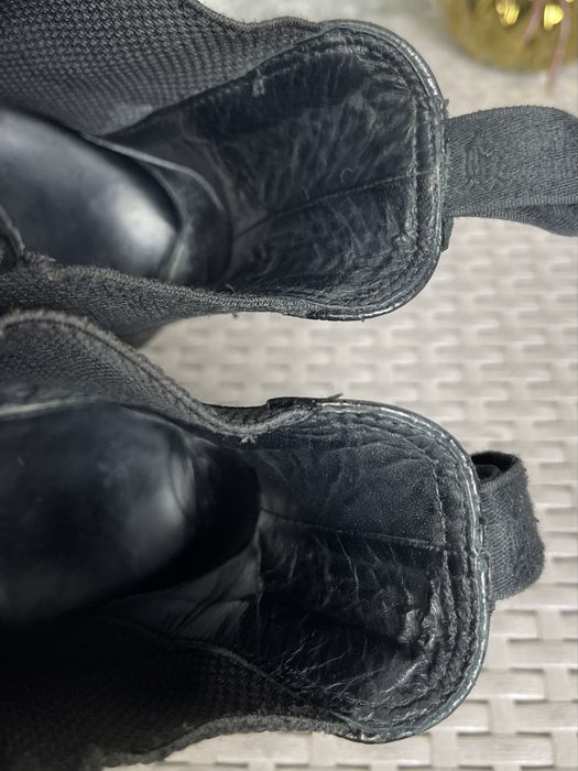 Dr. Martens ботинки сапожки 39 размер женские кожаные черные