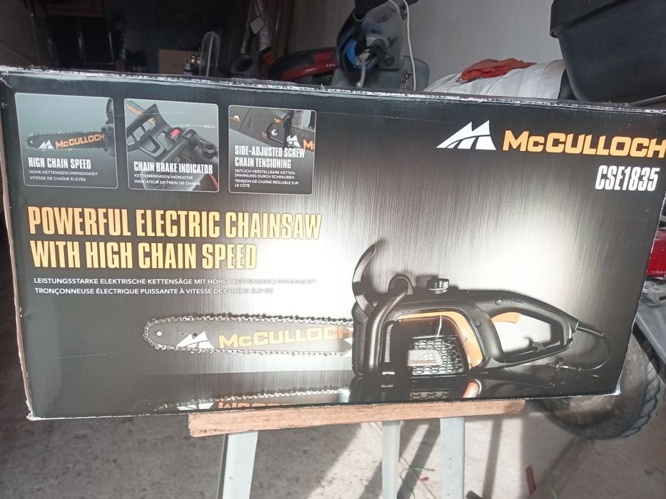 McCulloch CSE 1835 новая электропила