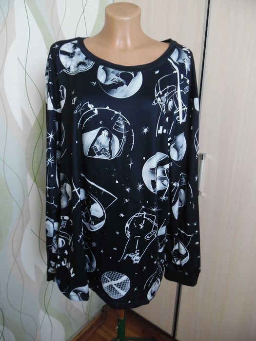 bluzka poliester 3xl (a40)