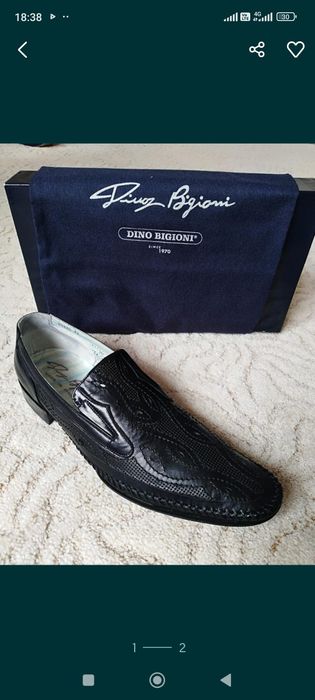 Продам чоловічі туфлі Dino Bigioni