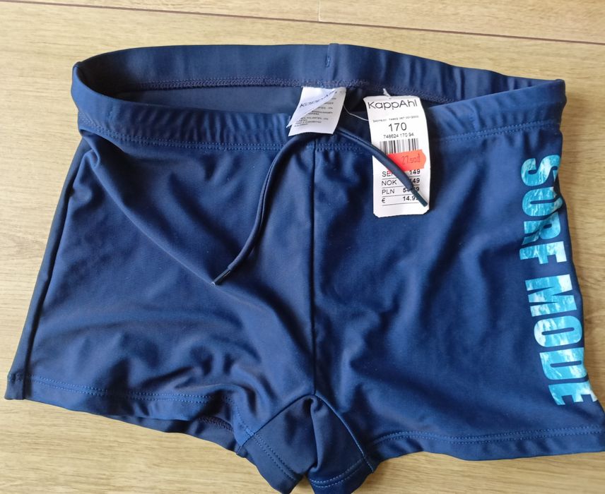Nowe spodenki kąpielowe KappAhl 170