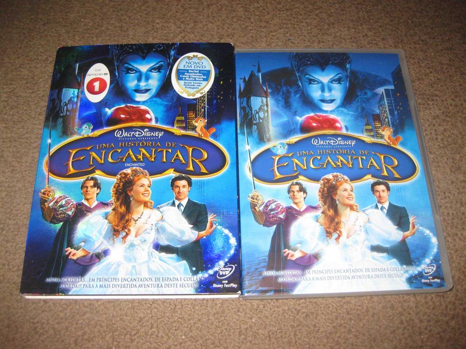 DVD "Uma História de Encantar"com Amy Adams/Edição Especial Slidepack!