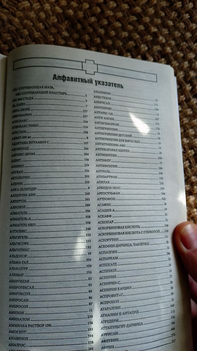 Книга довідник препаратів і ліків