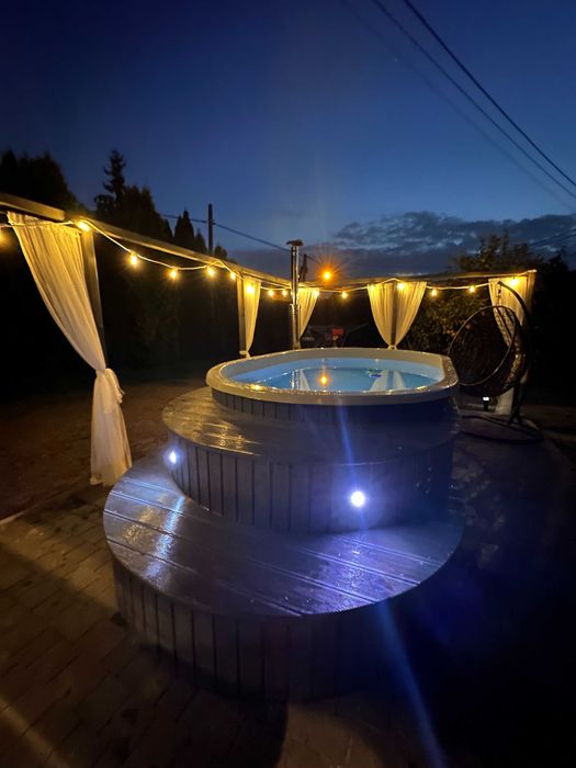 Basen Ogrodowy Jacuzzi Ogrodowe Bania Wanna Oczko Wodne Niecka Balia