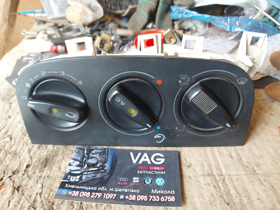 Блок регулятор управління пічки VW Т-4,Пассат B3,B4,Гольф,Венто,Поло