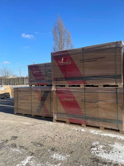 сонячні панелі JA та Longi Solar TW 420/445/565/575/585/595 W Вт