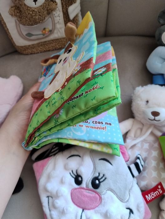 Zabawki miękkie dla niemowlaka