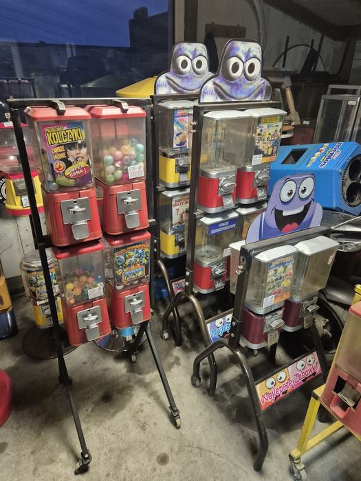 Automaty na kulki, vendingowe