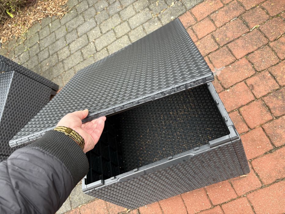 Meble ogrodowe ratanowe nowe komplet