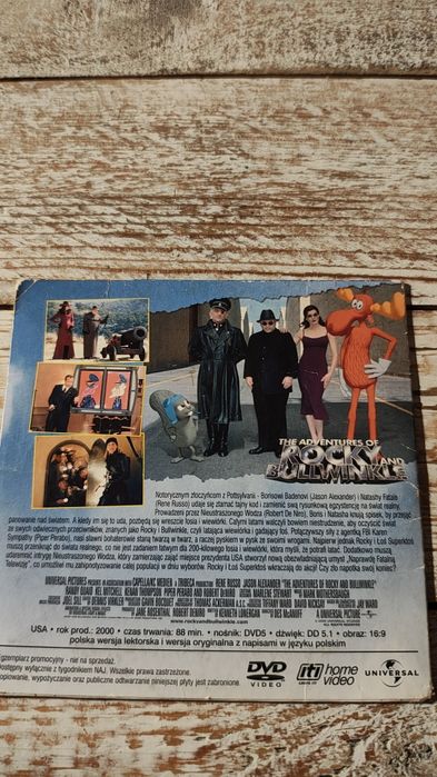 Rocky i Łoś Superktoś. Dvd