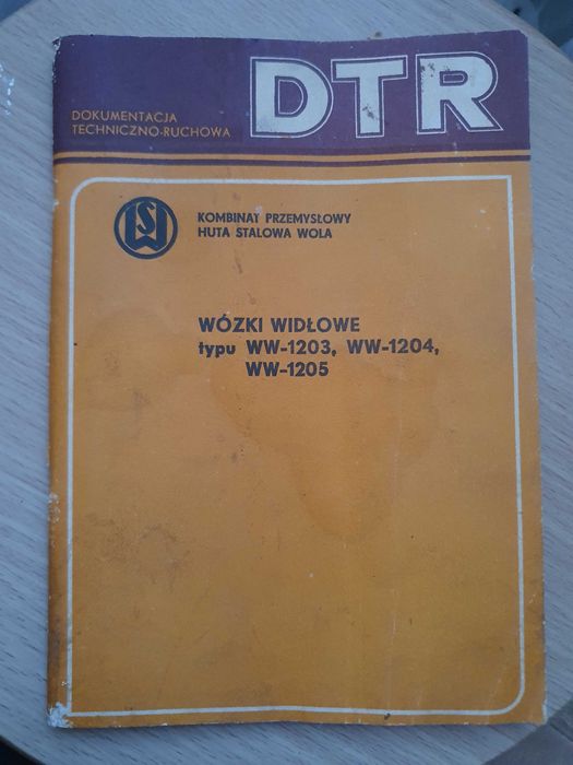 Dtr wózków widłowych Stalowa wola