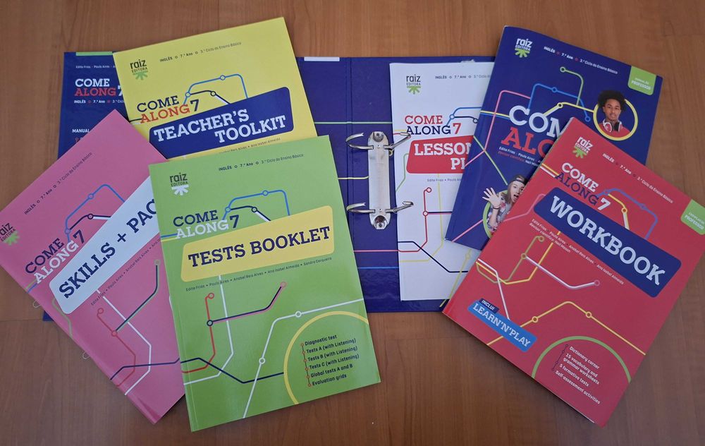 Come along 7 - Inglês - 7.º ano Raiz Editora / Lisboa Editora (Professor)