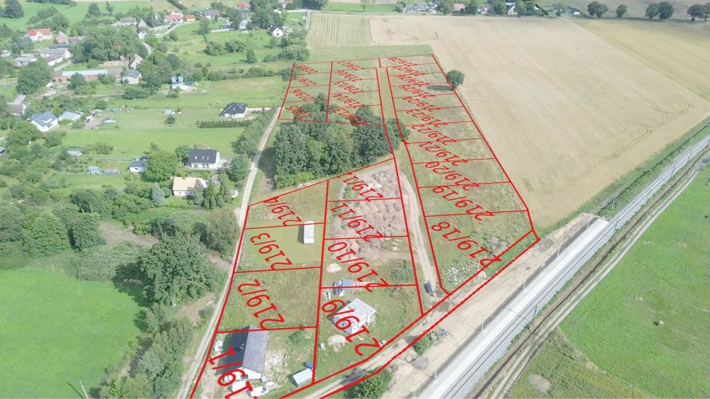 Dzialka budowlana na sprzedaz Daszewo