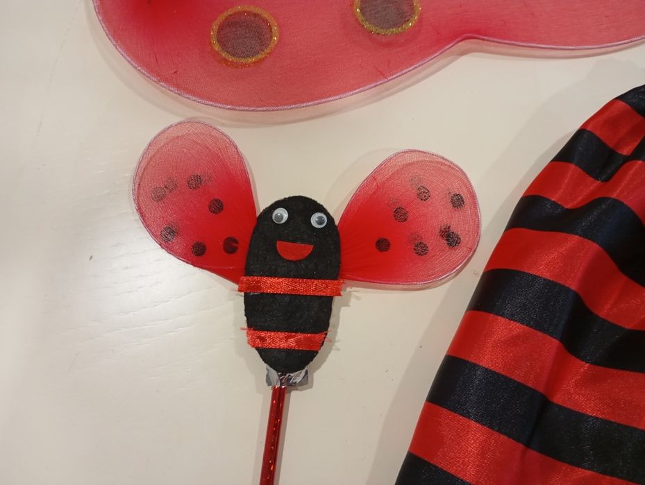 Fato de carnaval JOANINHA- ajustável a várias idades