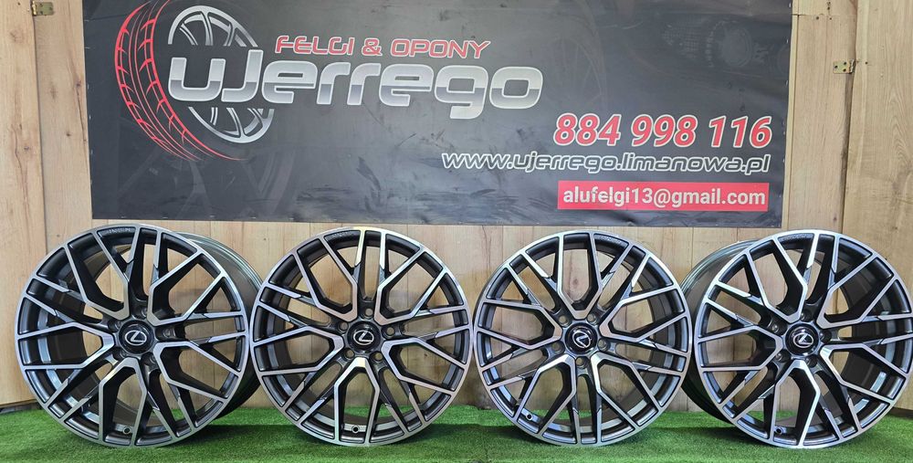 NOWE ALUFELGI LEXUS 18x5x1114,3 - Gs,Is,Nx,Rc,Ux