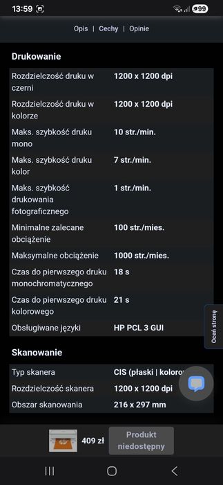 Drukarka, skaner, kopiarka HP envy 6020e