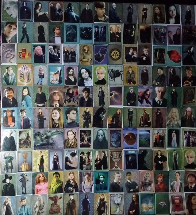 Карточки Panini Harry Potter Гаррі Поттер  186 штук