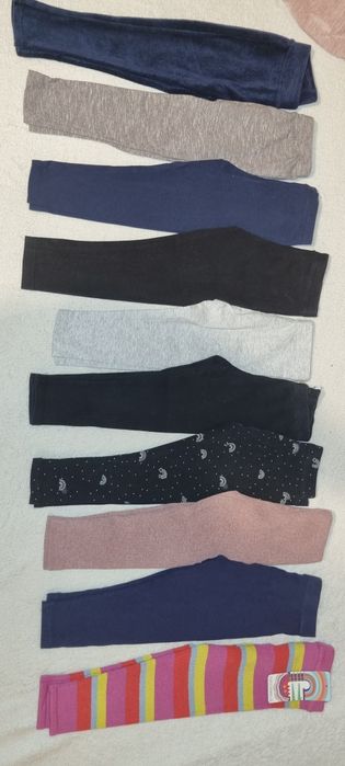 Legginsy  r.92- 10 sztuk