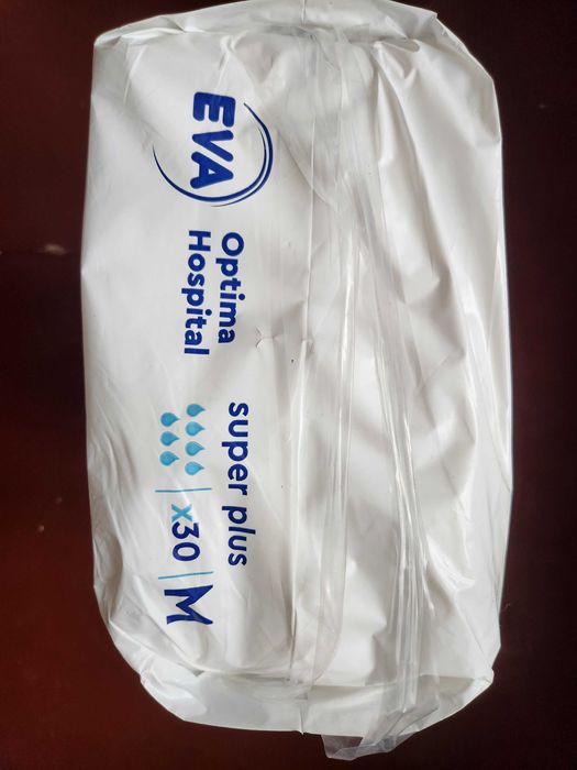 Підгузки для дорослих EVA Optima Hospital M, 30шт, 220 грн