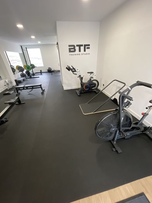 Piso de borracha 6mm Ginasio