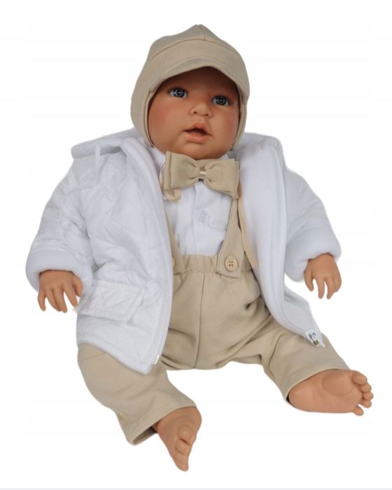 UBRANKO do chrztu Ocieplane Zestaw Kurtka 68 cm