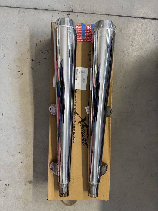 Труби вихлопні Bassani Megaphone для мотоцикла Harley Davidson