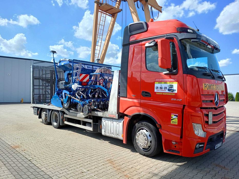 Pomoc drogowa - transport maszyn - usługi transportowe