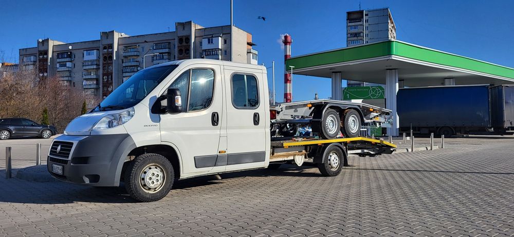 Евакуатор до 5000кг, лавета автовоз Європа Україна