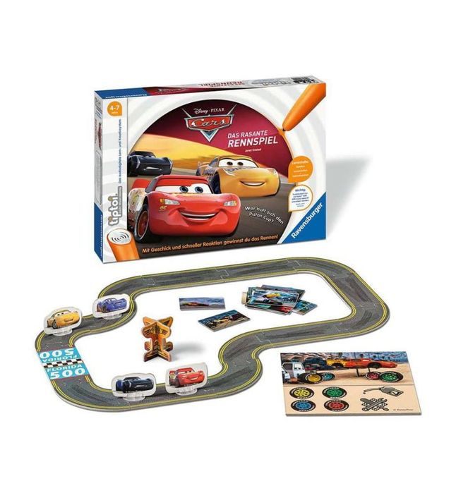 tiptoi Cars Szybka gra wyścigowa świetna zabawa nauka język Niemiecki