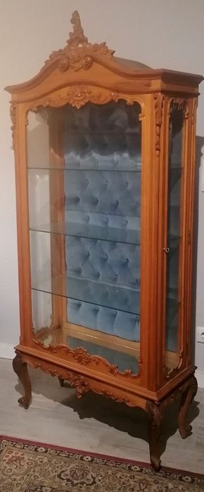Vitrine (Cristaleira Louceiro  Livreiro Expositor Oratório) Luís XV