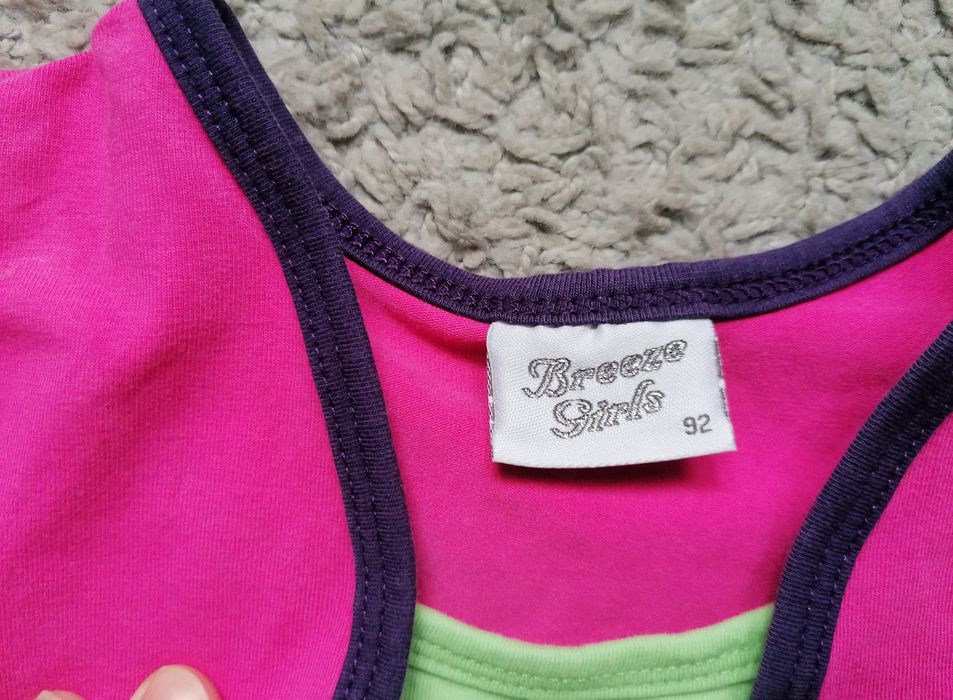 Tuniko- sukienka na krótki rękaw roz 92