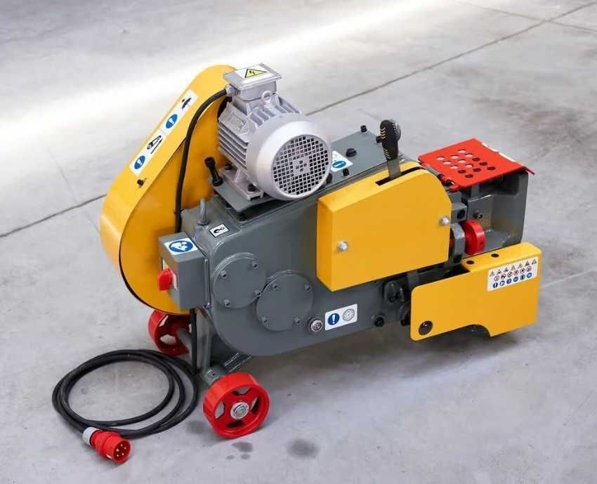 Gilotyna nożyce elektryczne do prętów drutu płaskowników FOX42 V2