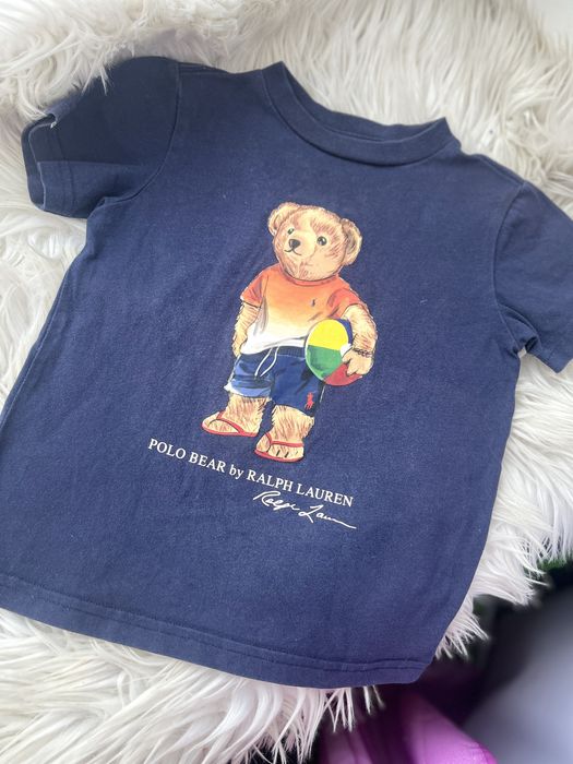 Футболка дитяча polo з ведмедиком