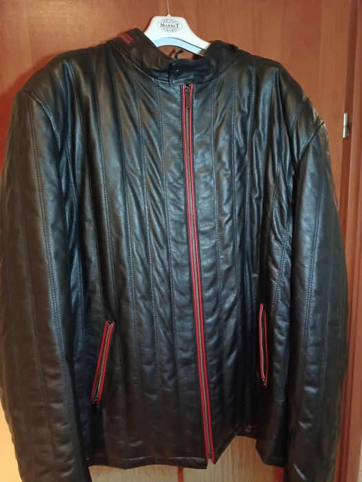 Kurtka skórzana pikowana Marbet